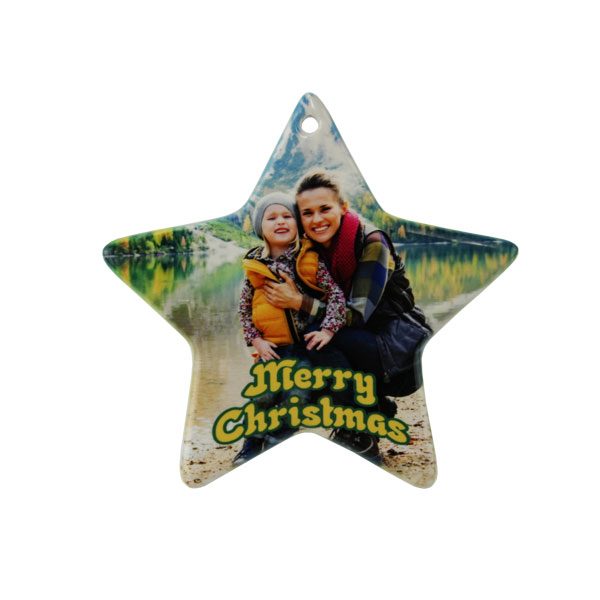 Custom Ceramic Star Ornament