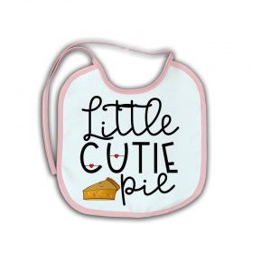 Pink Cutie Pie Bib