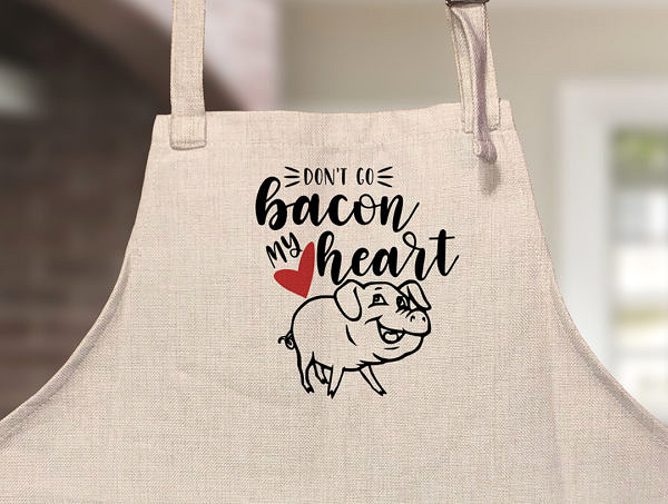 Bacon My Heart Apron