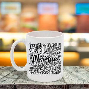 Mermaid all over Mug